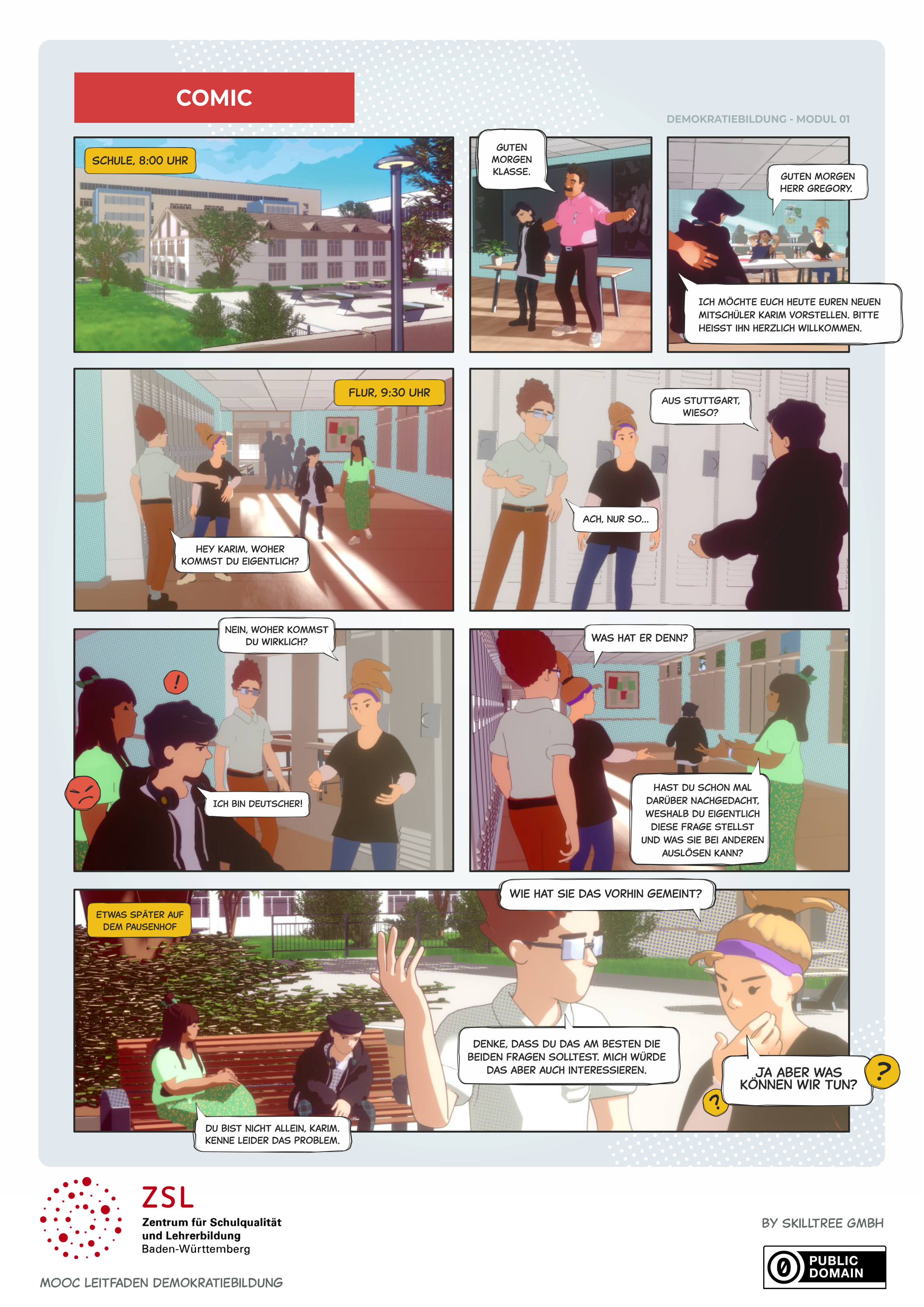 Comic zu Modul 01